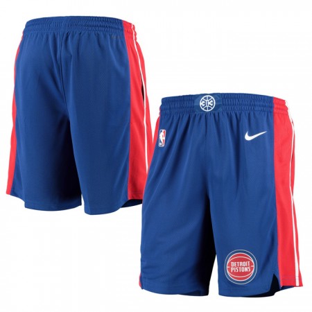 Män Detroit Pistons Shorts Nike 2022-23 Icon Edition Swingman